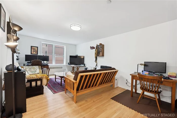 A short distance from the Greystone Metro North Railroad (approximately 35 minutes to Grand Central Station), this east & south facing, all new one bedroom cooperative apartment is located on picturesque Hawley Terrace, one block from the Hudson River! The unit boasts a windowed eat-in kitchen having stainless steel appliances, a windowed full bathroom, and a spacious windowed living room with an adjacent dining area or home office. Hardwood floors throughout. $873.71 monthly maintenance includes heat, hot & cold water. The building features an elevator, a common patio, a common laundry and an attached parking garage ($85.00 monthly). SUBLETTING FOR 2 YEARS AFTER 3 YEARS OF RESIDENCY. DOGS ARE NOT PERMITTED. Enjoy amazing Hudson River views from common patio and walks on the Croton Aqueduct path.