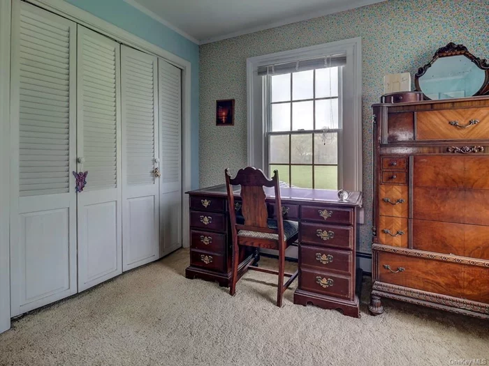 Upstairs bedroom with large closet