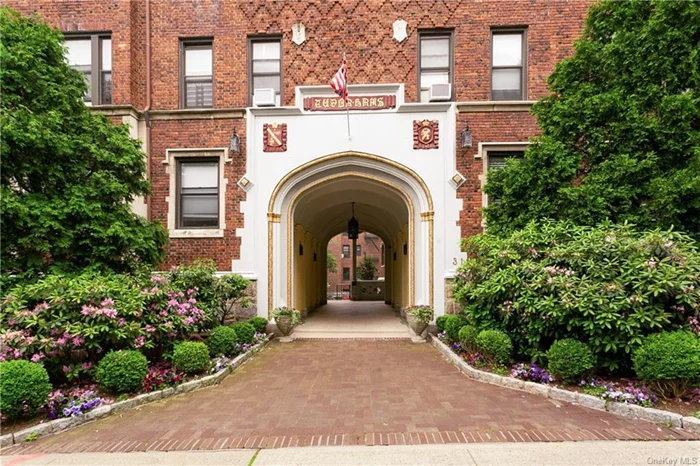 Welcome to the Tudor Arms!!! This beautiful two-bedroom pre-war apartment is located in a Tudor style building just steps away from Bronxville Metro North Train Station. The apartment features a large living room, updated kitchen, two spacious bedrooms, and plenty of closet space. The building has an elevator, on site gym(additional $25/month), on site laundry,  and manicured gardens for residents to enjoy. Located near Bronxville village, access to many restaurants, coffee shops, spas and the Bronxville Metro North Station a quick 25 min commute to Gran Central Station.Don&rsquo;t miss out on this charming and convent living opportunity! Contact the listing agent for more information or to schedule a viewing.