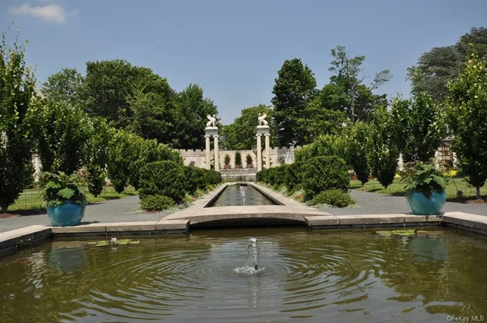 Untermyer Gardens and Park is part of the City of Yonkers public park system and is open every day from 7am until 45 minutes before sunset. The world famous gardens were designed by Welles Bosworth in 1915 for Samuel Untermyer known as the first lawyer in America to earn a one million dollar fee on 