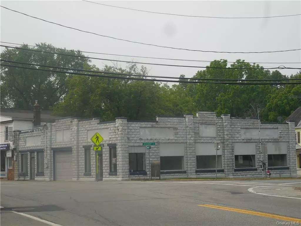 CHESTER - COMMERCIAL SPACE FOR LEASE WITH DRIVE-IN GARAGE DOOR...Storefront with showcase window on a signalized corner with foot traffic, street crossing in center of town right on corner of Main Street/Route 94 and Academy Avenue with high visibility and easy access location. Approximately 1300&rsquo; sq. ft. of retail/office/warehouse space. $3, 000 a month includes rent, taxes and utilities. Municipal water, sewer and natural gas on the property. Parking available on property as well as street parking. Affordable space for your business with walkways to accommodate foot traffic for extra business and accessibility. Some restrictions may apply.