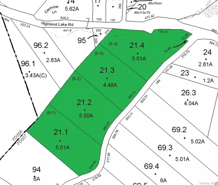 Start your own family compound on these 4 lots located in Highland Lake. Totaling 19.5 acres. Call today!
