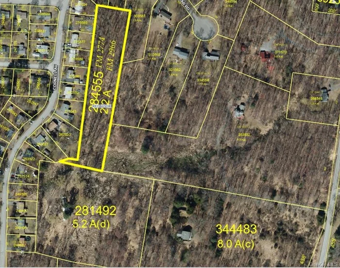 Looking for land to build your forever home in the town of Red Hook? Here it is! A 2+ acre parcel of land off of a private road, in a quiet neighborhood, just minutes from Rhinebeck and the village of Red Hook. The lot is surrounded by natural beauty with an abundance of wildlife and plenty of room to build your dream home.