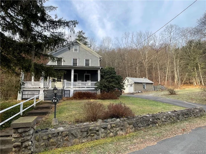 FIND PEACE IN PORT JERVIS. Are you looking for character AND comfort? Indoor charm and outdoor choices? You will find it all in this nearly 2200 sq. ft. vintage Victorian. Set on an incredible 4.5 acres -- within the city limits -- you&rsquo;ll enjoy both municipal water and sewer services. Just steps from your wraparound front porch are hiking and biking trails, a picturesque reservoir and you are exactly ONE TENTH of a mile to the entrance to the Port Jervis Watershed Park & Recreation Area. And even more incredibly, you are just 1.5 miles to the Port Jervis train station, the last stop on NJ Transit&rsquo;s line to NYC. Nearby are dozens of fabulous eateries, interesting shops, hip breweries and options with tax-free PA just a bridge away. Plus you have a number of year-round recreational opportunities like High Point State Park, Mountain Creek skiing and waterpark, Bethel Woods Performing Arts Center, the Tri-State Monument (where NY, NJ and PA meet), tubing on the Delaware, or driving north up the scenic Hawk&rsquo;s Nest Highway. Check out the photos and captions for a detailed look inside this well-cared for home, the first time on the market in 35 years. LOVE lived here and perhaps this too can be your oasis in the River City!