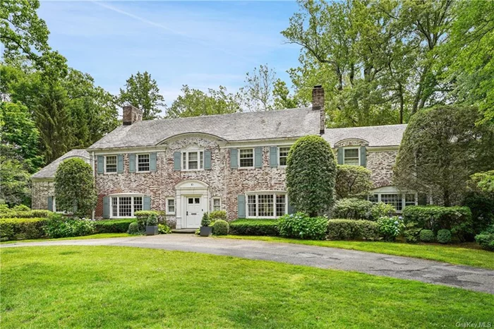 Enjoy resort-like living in this much admired & meticulously renovated Scarsdale home on over an acre of lushly landscaped property in the heart of the Murray Hill Estates. Built in 1925, this gracious colonial with circular driveway was restored & expanded in 2015 to combine phenomenal architectural detail with modern updates. Formal living & dining rooms welcome lavish entertaining, while the stylish great room & upscale chefs kitchen invite relaxed gatherings. Two home offices on the 1st floor, including an extraordinary library with fireplace, wet bar & built ins. Upstairs, enjoy your morning coffee in the gorgeous sunroom. The glorious owner&rsquo;s suite was updated in 2018 and features en suite spa bath and walk in closet, 3 more beds & 2 full baths provide luxurious accommodations. The renovated lower level allows for a seamless indoor/outdoor experience with a full summer kitchen, full bath and bedroom with easy access to the magnificent grounds and pool that offer a true oasis. Other amenities include a generator, 4 car tandem attached heated garage and mudroom, sonos sound system. Enjoy the best of Scarsdale in this ideal location near schools, fields, country clubs, parkways, village shops, services & train station.