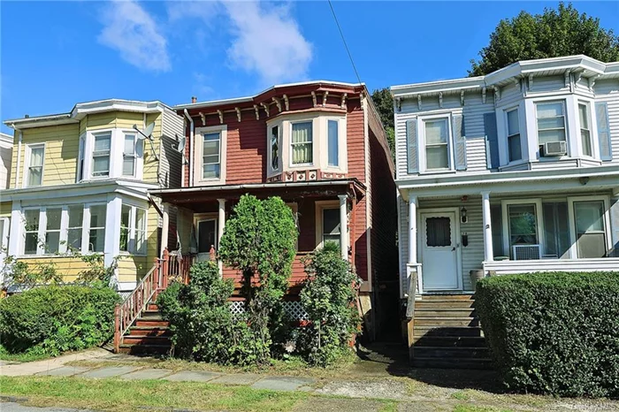 Affordable Italianate gem - located just half a block from beautiful & renowned Downing Park (made by the designers of Central Park in honor of their mentor, AJ Downing): this fully-detached Italianate row-style home is nestled in a neighborhood full lovely examples of early early 20th century architecture. The bracketed roof lines, lovely bay windows and covered front porches run throughout the neighborhood. The classic interior is well considered and is enhanced by a family rm/den beyond the kitchen, with glass doors leading to a cozy rear patio - and a spacious yard beyond that (143ft deep). Bring your own design aesthetic and a little TLC & this home can really be a stunner! Don&rsquo;t miss this one!