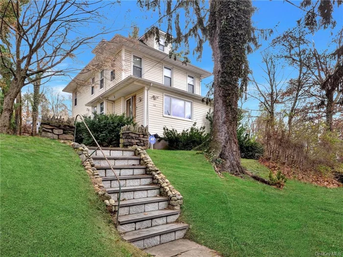 This beautiful Home built in the 1900&rsquo;s has such old school charm. It has been renovated with up to date bathrooms, and kitchen. It has quartz countertops, two ovens. Many of the rooms are huge, with high ceilings. Lots of space to use your imagination. It is a must see.