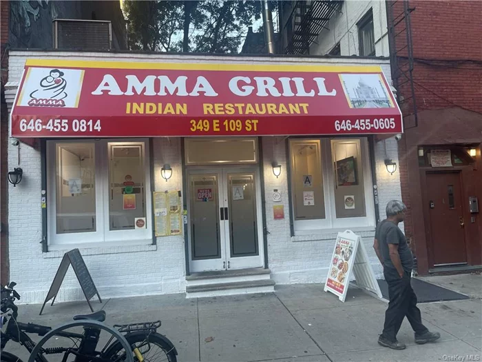 This is a beautiful Indian restaurant, just built everything in it is new. The restaurant is open this is the third month in operation. The price include the 3 month security deposit. The restaurant is located on 109th and first Avenue Manhattan New York