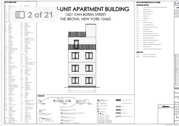 Calling all Investors/Builders. This Vacant land is being sold with approved for a 4 family home with three 2 bedroom apartments and one studio apartment. Located in the Prime location of Van Nest / Morris Park section of the Bronx. 19.33&rsquo;&rsquo; X 100&rsquo;&rsquo; (3, 464 SqFt) irregular lot. R5 zoning Far 1.2. Can build up to 4330 sqt. Short walk to the 2/5 train, All shops & Restaurants, close to the Bronx River Pkwy..