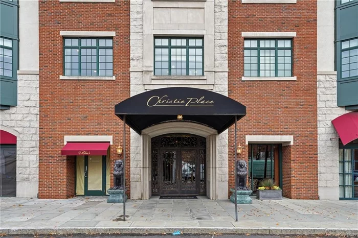 A rare opportunity in a spectacular Scarsdale location! Move right into this immaculate and inviting 2-bedroom 2.5 bath condo located in the highly coveted Christie Place. This luxurious unit truly feels like home with crown moldings, recessed lighting, and a modern kitchen with premium cabinetry, breakfast bar, and dining area. Enjoy exceptional features such as Viking appliances, 9-foot high ceilings, en-suite bath in both bedrooms, primary bath with glass encased shower, dual sink vanity and jetted tub, two huge walk-in closets, powder room, and in-unit laundry. 1 indoor parking spot. Ideally located just steps from shops, restaurants, and the train, Christie Place offers great convenience and fabulous amenities such as concierge, fitness center, and rooftop terrace with seating area and lush landscaping. The best of all worlds!