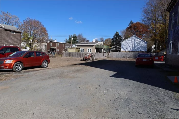 Lot Only 110-112 (May be sold as combination with 114-116 Jersey Ave Port Jervis see combination Listing MLS#6278504) Zoned Mixed use can put a similar building to 114-116 that has two store fronts and two apartments, or can be used for just commercial. This price is for the land alone no building unless purchased through combination listing with 114-116 Jersey noted above.