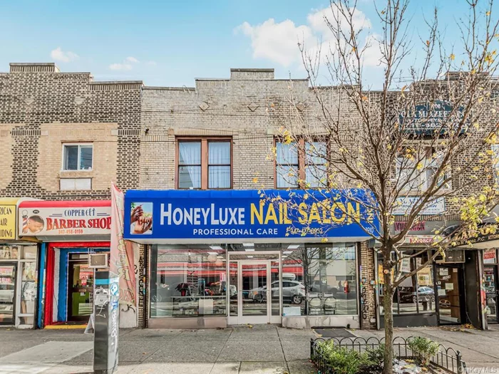 Great Opportunity! 3910 White Plains Rd! Steps away from the 2# & #5 Subway station and Metro North Station. Currently occupied by a nail spa that&rsquo;s owner operated and can be delivered vacant. There a total of 3 retail spaces that can we used for retail, office or converted into residential space. The purchaser will need to consult with an architect. Spacious finished basement with separate entrance and full length of the building. High ceilings throughout the building. The photos are virtually staged. Conventionally located steps away major highways, shopping Hubs, public transportation, express busses, schools and hospitals.