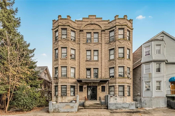 Terrific opportunity to own this unique 10 Family Brick Home in Yonkers. This property has over 11, 000 square feet of Living space consisting of (8) -3 Bedroom apartments along with a 2 bedroom and a 1 Bedroom unit as well. This is the perfect property to park your money and gain a good return on your investment. The building is currently rent stabilized with a yearly income of $167, 280. The building is fully occupied, and the lower level consists of the utility room with Oil Heat and the above ground Oil Tank. This building is centrally located to Bus, train, shopping centers, major parkways and 28 minutes to Manhattan. The property taxes are very low at $11, 750. The apartments are in average condition, they do need some TLC. This building is being sold AS-IS. (The current yearly rent roll is $167, 280, the building is fully occupied, and it&rsquo;s also rent stabilized)