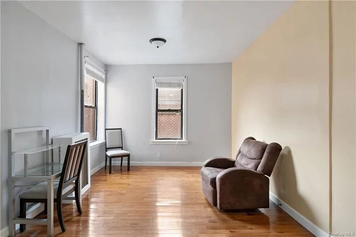 Spacious two bedroom, one bath in the Belmont section of the Bronx. Approximately 900 sq ft of living space in this recently renovated apartment. Located on the second floor of this walk up building, this apartment is in move in move in ready condition with an updated kitchen and bathroom. Home has two bedrooms, a large eat-in-kitchen, a spacious living room and a full bathroom, with plenty of closets throughout the apartment. Very short distance to the Tremont Metro North Station and the #2 & #5 West Farms Sq Train Station, just a short commute into Manhattan.