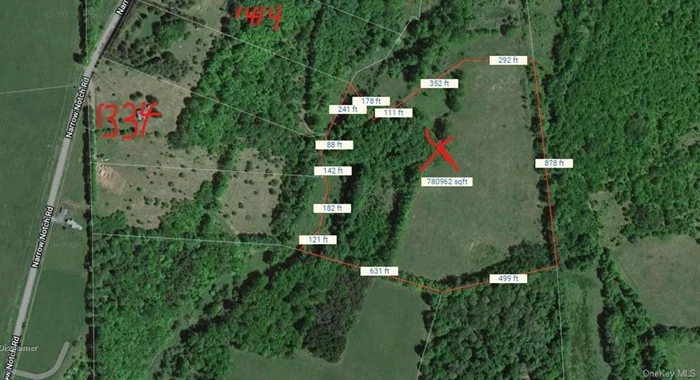 Looking for that great piece of hunting property? Here it is! 17 acres of prime hunting property that boarders 1, 886 acres of state land. Property has no road frontage but has a path to it from Narrow Notch Rd just to the right of house number 1572 and there will be a sign marking the entrance from the road.