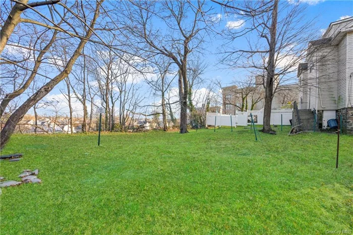This is a great level private parcel of land awaiting your viewing and purchase! Located close to all in a residential neighborhood. Please note that the water source is described as being private and it is simply because Veolia is a private water company even though it is utilized throughout New Rochelle. (It is not municipal). Low taxes! New Rochelle is just 30 minutes away from New York City by train and features an Amtrak stop to Boston and Washington, DC. New Rochelle also offers beach clubs, fine restaurants, parks, great art galleries, movie theatre, a dog park, gyms, a great library, farmer&rsquo;s market & free concerts on the library green.
