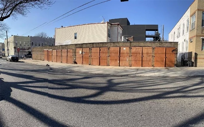 Rare investment opportunity to acquire a corner lot in the highly desirable Ridgewood, Queens neighborhood. The lot measures 25 X 95, is zoned R6B, and is located near Ridgewood&rsquo;s north historic district. The property is a short walk to multiple schools covering pre-K through high school level education plus close access to L and M subway lines and B13 and Q39 bus routes. Previously utilized as garage rentals for personal vehicles (units have been vacated, permitting expedited construction), the property is perfectly situated for redevelopment as a multifamily structure. Refer to NYC planning for all commercial uses allowed. Survey is attached.