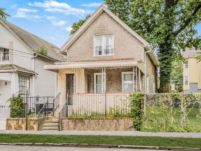 Conveniently located-few blocks away from the Bronx, 30 Minutes commutes to Grand Central. Completely renovated 2020-NEW KITCHEN, NEW BATH, NEW ELECTRIC, NEW PLUMBING, NEW ON-DEMAND HEATING AND HOT WATER SYSTEM. Front porch, fenced backyard.
