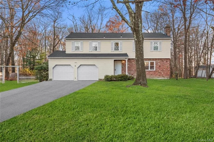 This spacious 4 bedroom, 2.5 bath colonial is centrally located to just about everything. This home sits on 1.1 acres and has a large deck as well as a patio which are great for outdoor entertaining. The inside of this home has just over 2000 square feet living space. The kitchen has just been updated with new granite countertops, new cabinets and new stainless steel appliances. Hardwood floors have been refinished and there is new carpeting in the family room with brick fireplace. All 3 bathrooms have been recently updated and there&rsquo;s also a new roof, new boiler and new windows. So park your car in the 2 car garage and move right in! This is a Fannie Mae Homepath Home.