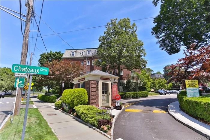 Location, location!! Village Of Scarsdale Living At Its Best --- Beautiful 2br/2bth with old world charm features Large Entry Foyer, Extra Large Living Room With Vaulted Ceiling, Fireplace, Built-in Bookshelf And Separate Dining Area, abundant closets. Guardhouse. at entry. Just minutes to the Scarsdale Metro North Station, Village of Scarsdale Shops, restaurants, post office, boutiques, supermarket and much more! Extremely Bright And Sunny. No Board Approval. Christie Place next door has a Parking garage for a fee.