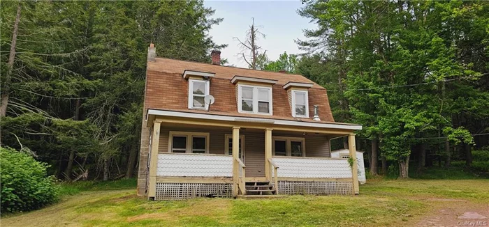 Back on market! Gambrel Roof Cape! This home has a living room with wood floors and a wood burning stove, large eat-in kitchen, den/dining area and half a bath with laundry hook ups on the first floor, nice old world wood trim around the doors and banister leading to the 2nd floor. The second floor has 3 bedrooms and a full bath with a tub. Set on 5+/- acres that is open around the house but mostly wooded and level to sloping grade. Needs some TLC. This home is surrounded by thousands of acres that have been conserved. A great find! Don&rsquo;t miss out on this one. Schedule your private showing today.