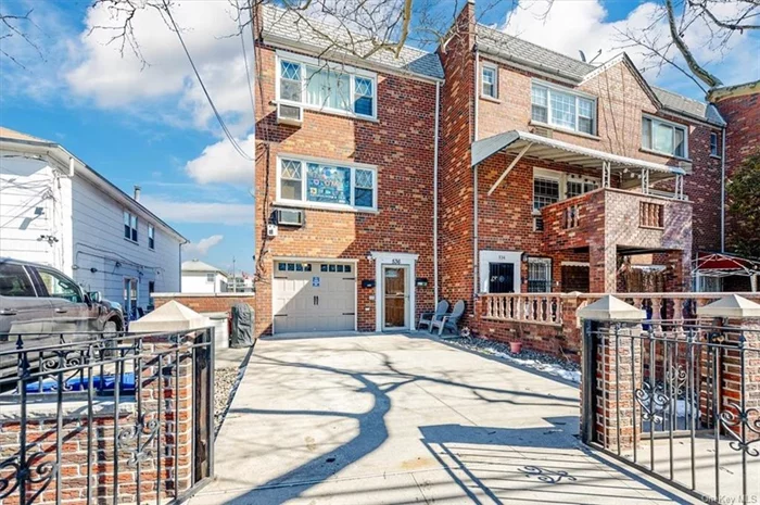 ATTENTION INVESTORS: Welcome to 536 Throggs Neck Expressway, an exceptional investment opportunity in the Bronx. Built-in 1960, this legal two-family property is currently configured as four units: a 2bd/1.5bath unit, over a 2bd/1.5bath unit, over a 1bd/1bath unit, and a studio with 1 bathroom. The potential rental income for the two-bedroom units is $2, 700 each, while the one-bedroom unit can yield $2, 000 and the studio $1, 500. The landlord is responsible only for taxes and insurance, as there are four electric meters that power heat, stoves, and separate hot water heaters, keeping expenses low. Additionally, the 1-bedroom and studio units will be delivered vacant, offering flexibility for new owners to occupy, rent out, or renovate to their preference. This property also boasts additional desirable features, including a two-year-old roof, a one-car garage, and parking in the driveway, enhancing its appeal and investment potential. Pro-forma cap rate is 6.4%.