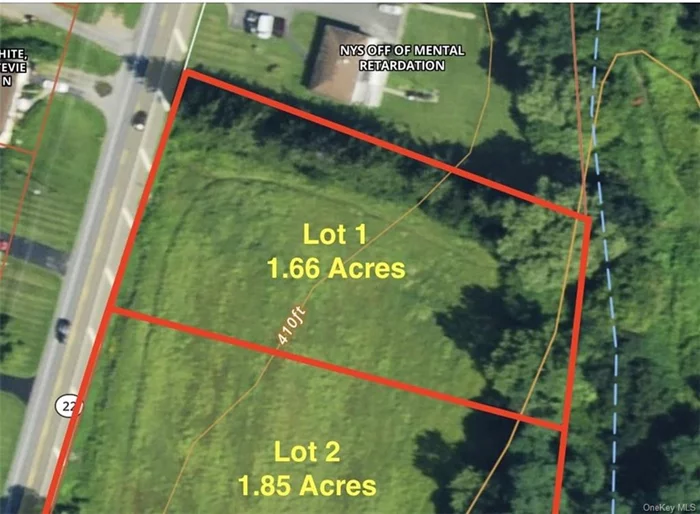 Located on Route 22 in the town of Dover Plains, this Eight-acre site consists of four lots: 1.66-acre(lot 1), 1.85-acre(lot 2),  2.03-acre(lot 3), and 2.5-acre(lot 4) development sites. It is currently being re-zoned to Gateway Commercial (GC) by the municipality. The purpose of the Gateway district is to encourage the development of a compatible mix of commercial, office,  light retail, and residential uses. The property was previously BOH-approved for Four, four-bedroom residences along with site plans. The site is an open meadow with high visibility, a daily traffic count of 6924 vehicles a day, and less than one mile from the Dover Plains Metro North Train Station. Purchase one or more for your development needs. The town is looking to increase the growth of its commercial districts; take advantage of this excellent opportunity to join in its efforts while creating a profitable investment.
