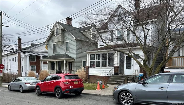 Nyack! Investors dream. Prime location, 1 block from fabulous Nyack. Come with your tool box, this a great opportunity to renovate. This is an as is sale