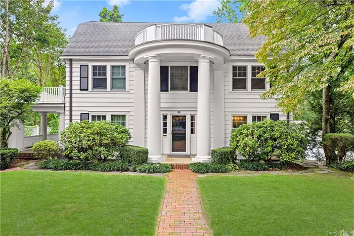 Step into the epitome of elegance with this sunny Colonial nestled in the heart of Greenacres. 39 Walworth Ave is truly a classic, with its striking columns that frame the spectacular entrance, offering instant curb appeal. This impressive home spans nearly 3700 square feet of refined living space, affording comfort and privacy for family and guests alike. The expansive, renovated chef&rsquo;s kitchen is a culinary dream, complete with top-of-the-line appliances, abundant storage, and generous counter space, a true heart of the home. Life here is about ease and enjoyment  you&rsquo;re just a leisurely walk from Greenacres Elementary, trendy shops, tasty eateries, and the Metro North for easy commuting to New York City. With a generous .27-acre lot, your private backyard is the perfect retreat or entertaining spot. This is more than a house; it&rsquo;s your next chapter in effortless, connected living!