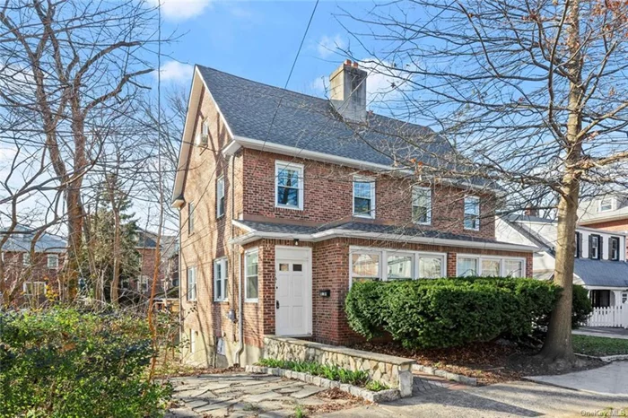 Great brick house in a fabulous neighborhood in Riverdale. Quiet & safe street. Attached on 1 side. Move-in condition. Nice small front yard & flat, usable, private, fenced-in backyard. Walk into a large LR w/FP that flows into DR & clean kitchen. Upstairs 2 BRs & a full hall bath & another BR on the 3rd floor. Spacious walk-out basement is unfinished & totally usable with a full-height ceiling. Park w/pool, baseball & football fields, tennis & horseback riding, paddleball court, & skateboarding is close by. Beautiful lake & golf course. Also close to Yonkers Racetrack/Casino & Cross-County Mall. Close to highways. 10 minutes to Manhattan.