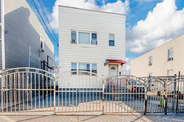 LIMITED SHOWING SATURDAY&rsquo;S ONLY - Located in the coveted Morris Park section of the Bronx, this prime property on Van Nest offers an exceptional opportunity! The 2-family home boasts a first-floor apartment with access to a spacious outdoor deck, two bedrooms, an updated kitchen, and a full bathroom. The second-floor apartment features two bedrooms, an updated kitchen, a full bathroom, and a generously sized storage/walk-in closet. The basement is both spacious and walkout, providing easy access to the utility room. Additionally, the backyard presents a wonderful gardening space. Conveniently situated near shops, transportation, highways, and mass transit, this property is a true gem in a sought-after location!  Adjacent to this property, the lot is currently being utilized for parking and is also for sale. It can be purchased together with the home. Zoned R5, this lot offers the potential for constructing another 2-family home, further enhancing the investment opportunity. Don&rsquo;t miss out on the chance to secure both properties for a combined venture!