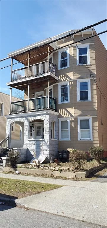 Large, renovated apartment, 3 bedrooms with possible 4th bedroom in 3-family building. 2nd floor unit. Tenant responsible for electric and gas. $20 Tenant application fee. Online rental application.