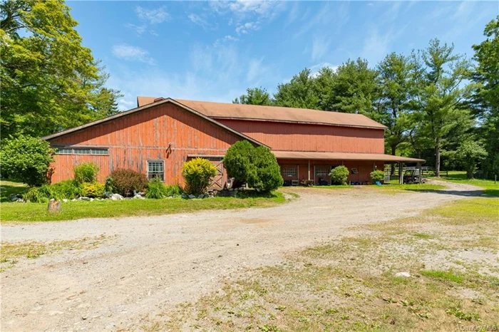 This is a unique horse property with endless opportunities awaiting you. The massive barn on the property is full of character, with various additions dating back to the late 1800s up to the 1990s. With over 24 horse stalls and ample storage on the upper level, this 7500 sq ft structure can be used for a variety of purposes. In addition to the barn, there is a charming 1 bedroom cottage on the property, perfect for personal use or employee housing. The 15 acres of partially wooded land is already fenced, making it ideal for a small farm or a peaceful country escape. Whether you are looking to start your own horse farm, run a bed and breakfast, or simply enjoy the tranquility of country living, this farm has everything you need. Don&rsquo;t miss out on this amazing opportunity to own a piece of history and create your own idyllic retreat in the countryside.