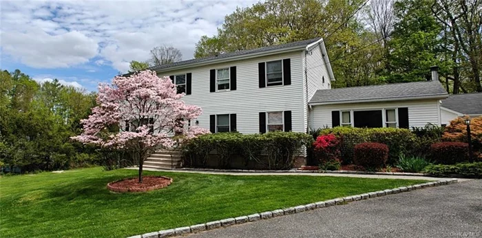 This Colonial residence features 4 bedrooms, 2.5 baths and a layout for modern living. The main level presents a tiled foyer, a spacious formal dining room ideal for family gatherings, a welcoming living room, and a seamlessly connected family room that leads into a generously sized eat-in kitchen. Sliding glass doors extend to a deck, elevating the living space and providing an ideal setting for grilling and outdoor gatherings. Additionally,  a home office on the main level, complete with its own entrance, provides an ideal set-up for a home-based business. Ascending to the second level, you&rsquo;ll find the primary suite, complete with an en-suite jacuzzi bath and three generously sized closets. Continuing down the hall, three more bedrooms and a full hall bath await. Additionally, a washer and dryer are conveniently situated on this level, eliminating the need to transport laundry upstairs. A spacious backyard offers numerous opportunities to extend your leisure time. Easy access to town, biking paths and lakes for boating and canoeing. In walking distance to Lovers Lane Bridge, which is a beautiful location to watch sunsets. Only a 10 minute drive to Metro North. Close to major roadways, shopping and restaurants.