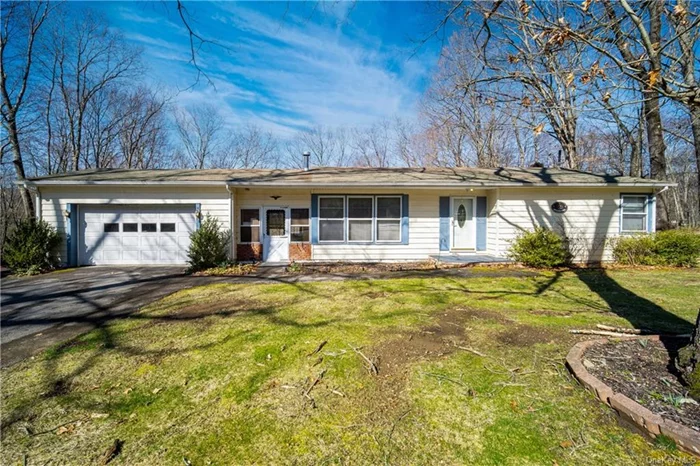 Situated on over an acre of property on a tree lined street in Cold Spring sits this adorable Ranch with more space than it looks. It is just a short ride away from Route 9 or I-84 & perfect for the commuters. This home has many updates & awaits you to make it your own. Offering 3 bedrooms, 1.5 baths, 2 living rooms 1 up & 1 down, a summer kitchen, a 10X16 breezeway connecting the 2 car garage which leads to the living room & is perfect for those cool Spring nights. Featuring a new in home oil tank, furnace, H2O Heater, 200 Amp service, Gen Switch for your portable generator.The property goes back to the woods & has amazing space for a garden with great sunlight.