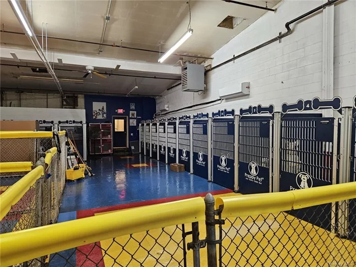 A unique find. A dog kennel/boarding/grooming Franchise. Also boards Cats, Rabbits, Amphibians and other Pets. This is a well established franchise that been in business for 6+ years. The business has a large number of returning client for years .The inside space is approximately 2, 900 s ft with a back yard run/play are of 1, 000 sq ft. This a rare find for this use and also very few similar businesses in the area.