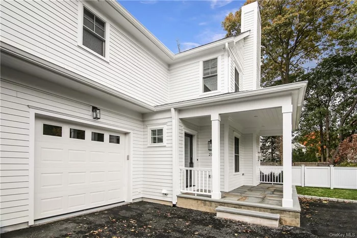 Unique opportunity to live in an immaculate 2018 home built by renowned local builder Paul Varsames featuring exquisite designer finishes, custom millwork and desirable amenities. Premier location in walking distance to downtown Rye. Thoughtfully designed open floor plan offers an impressive great room w/fireplace & doors to private patio, chef-friendly bespoke kitchen boasting Ceasarstone waterfall countertops, Wolf and Sub-Zero appliances, Walker Zanger backsplash, island & sun-filled dining area. Convenient mudroom off the kitchen w/powder room and door to attached garage. Four bedrooms and 3 bths on 2nd floor including primary suite w/tray ceiling, WIC and spa-like bath. Additional living space in beautifully finished basement w/recreation room, full bath and laundry room. Highlights include gleaming hardwood floors, high-ceilings, custom closets, Carrara marble, central vacuum, generator, storage and impressive level and fenced-in rear yard w/stone patio. Available June 24, 2024.