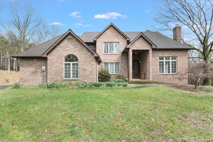 This custom-built colonial w/ 4 bedrooms & 4.5 baths on 7.5 acres is a must see. A grand foyer leads to a formal LR w/ vaulted ceilings, creating an ideal space for entertaining complete w/a fireplace. The heart of this home is the chef&rsquo;s kitchen, complete w/a cozy nook area, perfect for morning coffee. For more formal gatherings, the oversized dining room provides ample space to entertain guests in style. This home also features 2 dedicated office spaces, ideal for working from home. On the 2nd floor you will find a master bedroom suite w/ vaulted ceilings and 3 oversized bedrooms in addition to 2 full bathrooms. The fully finished tiled basement including a wine cellar, adds addl living space, perfect for a home gym, playroom, or entertainment area. Step outside to your private oasis, featuring an inground pool & oversized deck, perfect for summer barbecues & outdoor entertaining. Solid construction & thoughtful design are evident throughout, ensuring comfortable & luxurious living.