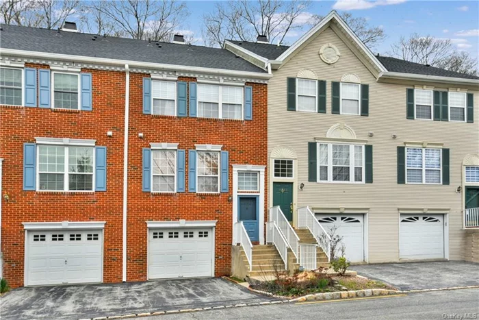 Welcome to this beautifully updated 2 Bedroom, 2.5 Bath townhome in the desirable Franklin Crossings community of Mahwah. A spacious and open floor plan is home to all your social gatherings or as a crash-pad after a long days work. Cook to hearts delight in the renovated kitchen. Move right in with modern and tasteful renovations to the primary bath & powder room. Enjoy reading a book or watching a movie in the living room that offers a marble surround fireplace or relaxing on your own private patio that overlooks the woods. Featuring hardwood floors throughout the first floor and offering a lower level finished family room and private 1-car attached garage, just bring your coat and hat in your home sweet home! The Franklin Crossings community amenities include outdoor pool, tennis courts and playground. See it today and make it your own tomorrow.
