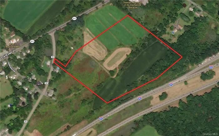 Active agricultural land with access from Ohaire Rd but borders I-84 for visibility. Suitable for nursery, greenhouse, crop farming and any ag related business. Bonus is visibility from I-84. Great location between Middletown and Montgomery. Access is a right of way on left side of 30 Ohaire Rd.