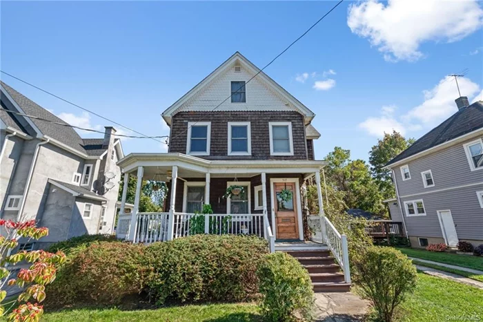 **ZILLOW IS WRONG - THE PUBLIC OPEN HOUSE IS 3PM-5PM TODAY, APRIL 10TH, NOT 7PM-9PM TONIGHT!     Enjoy the Peekskill riverfront with its scenic park, walkway, train station, and restaurants just down the street from this beautiful Victorian home! Featuring spacious rooms, hardwood floors, and antique touches from the turn of the century, this impressive property has so much to offer! Three bedrooms, 2 living rooms, a dining room, family room, 4 bathrooms, and a walk-up attic offer an abundance of living, working, and entertaining space, complete with driveway and garage parking for 6+ cars. Relaxing is a dream on the quaint front porch, the wide back porch, and the private, rear yard patio. Centrally located, commuting is a breeze via the Peekskill or Cortlandt Metro North stations, Route 9A, or the Taconic Pkwy. All of your restaurant, retail, and medical needs can be met in town and nearby as well. Come take a look today and make Peekskill your home tomorrow!