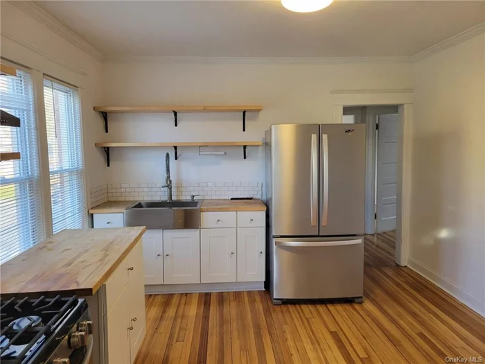 Beautiful Price Improvement! Move into this beautiful 3 bedroom 1 bath, plus bonus room, nestled in the heart of Poughkeepsie, you will be minutes from the train station, highways, shopping and many local amenities. Here you will enjoy a newly renovated space, with a private outside patio and balcony. Unit comes equipped with new washer and dryer and stainless appliances and lots of storage. With all utilities included there&rsquo;s nothing to do but pack your bags! Don&rsquo;t miss out on this fantastic opportunity!