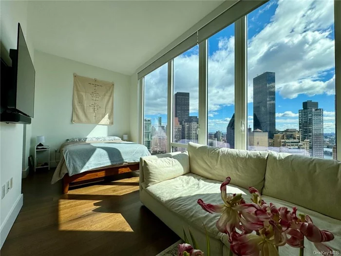 Seize the opportunity to live in luxury with this lease assignment for an exquisite alcove studio at Summit, 222 E 44th Street. The original lease expires on September 30th, 2024, offering a unique chance to experience high-end living without the long-term commitment.Your Exclusive Urban RetreatFrom the moment you enter through the private drive court, you are welcomed into a world of sophisticated luxury. The sanctuary boasts natural stone, soaring 30-foot ceilings, and a striking glass chandelier alongside a tranquil water feature, setting the stage for an exclusive living experience.Elegance in Every DetailDesigned with an acute attention to detail, each alcove studio at Summit New York serves as a testament to luxury living:- Breathtaking floor-to-ceiling windows that frame stunning water views and bathe the space in natural light.- Custom-built closets for extensive storage solutions.- Chef-inspired kitchens featuring Scavolini cabinetry, Quartz countertops, a full-height backsplash, and a suite of high-end Bosch appliances.- In-unit washer and dryer for your convenience.- Luxuriously appointed bathrooms with custom Italian vanities, oversized medicine cabinets, floor-to-ceiling tiled walls, and a spa-like shower and soaking tub combination.A Lifestyle of DistinctionResidents of Summit enjoy access to over 45, 000 square feet of exclusive indoor/outdoor amenities:- Private Drive Court with Valet Parking.- 24-hour Doorman and Concierge Services to cater to your every need.- Daily Complimentary Cappuccino.- Indoor Heated Lap Pool, Jacuzzi, Sauna, and Steam Room for relaxation and rejuvenation.- Comprehensive Fitness Center equipped with the latest Techno Gym & PELETON Equipment, alongside personal training and treatment rooms.- Luxurious Gaming Lounge, Tech Lounge, Children&rsquo;s Playroom, and more.- Outdoor entertainment options including a Golf Simulator, Sun Deck with Outdoor Screening, BBQ, and Fireside Seating.- Summit Sky Lounge and an elegant Private Dining Room with a separate catering kitchen.Embark on a Life of Luxury at The SummitSituated in the vibrant heart of New York, Summit not only offers an exceptional living space but also a comprehensive lifestyle experience. With services ranging from dog walking to travel arrangements, every aspect of your life is considered and catered to.Discover the pinnacle of luxury living at Summit New York. Embrace this limited-time lease assignment and elevate your lifestyle in a space where excellence and elegance converge.