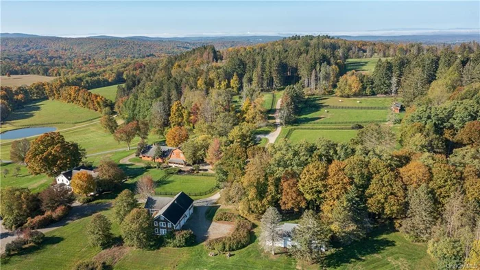 A rare opportunity to own an equestrian estate on 206 unrestricted acres in the heart of Millbrook hunt country offering miles of fenced, cultivated pastures, riding trails, picturesque ponds and panoramic views of the Catskills. For the first time in 40 years, this phenomenal property, once owned by Andrew Carnegie&rsquo;s only child Margaret, is offered in move-in condition with the updated 6000+SF 1860&rsquo;s main home having state-of-the-art systems installed, and an extraordinary stable by French architects Atelier Choiseul. The equestrian facility includes stables, paddocks, feed room, tack room, run-in sheds, lounge, hayloft, plus staff apartments/housing, equipment storage. Property also encompasses professional hunter trial course. Once in a lifetime offering to live the quiet-luxury country life, enjoying the Millbrook Hunt, Mashomack Polo, and hunting and fishing at Orvis Sandanona. Minutes to the Village and Metro-North station and a 90-minute trip to Manhattan.