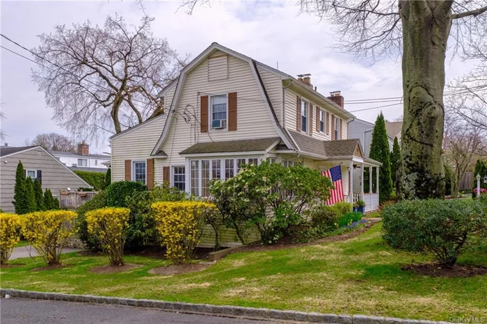 This Village Colonial with an inviting front porch is located in the desirable Heathcote Hill Section, and in the heart of Mamaroneck&rsquo;s Vibrant Village. With a new addition to the 2nd floor in 2018, this home has been meticulously maintained and improved over the years. Among the many features this home has to offer from the entryway is the layout that flows perfectly for today&rsquo;s lifestyle. The spacious Living room with a wood burning fireplace leads to the family room with SGD/large deck/retractable awning which could easily be used as a 1st floor Bedroom. There is a full bathroom in the hallway leading to the well appointed eat-in kitchen and a dining room surrounded by windows. The 2nd floor addition to the 3rd Bedroom is now the new Primary Bedroom sitting area and a wall of closets. There are two additional sizable bedrooms and a hall bathroom. The walk-out level basement is finished with a recreation room/office/storage and bathroom (adding 400+SF of additional space, ) with access to the garage and the backyard. The Stanley Avenue Park is down the block and the Train Station is 5 minutes away - just 0.2 miles
