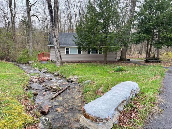 Updated duplex bungalow in a quiet setting by a flowing stream. One bed one bath includes Washer/Dryer hook up, SF is estimated. Tenant pays Electric & Propane. No Pets. Ideally located off route 17 on the cusp of Wurtsboro Village. Short commute to Bashakill Wildlife Preserve, Resorts World, Lego Land, only 15 mins. to Middletown. Income verification, credit report & references required. One month&rsquo;s rent, one month&rsquo;s security and a rental fee equal to one month&rsquo;s rent at Lease signing. Call agent for showing. Thank you.