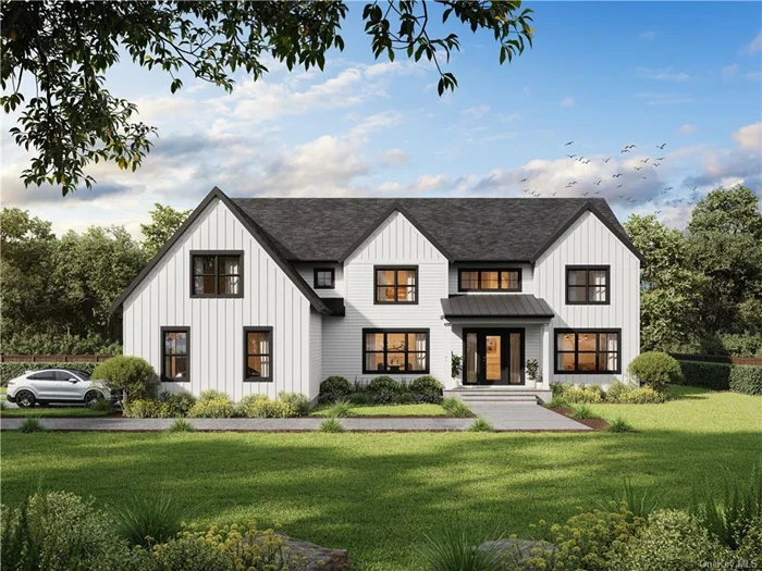 Beautifully designed modern farmhouse colonial in Briarcliff Manor is an exciting opportunity for any who has always dreamed of having a new home. With a well-established quality builder behind the project, buyers can expect attention to detail, high-quality craftsmanship, and thoughtful design elements throughout the home. A perfect 1acre lot backs up to the golf course offering a serene backdrop for the property. A two-story entry foyer sets an impressive tone as you step into the home, and the open floorplan creates a welcoming and airy atmosphere. The chef&rsquo;s kitchen and family room are sure to be a focal point for gatherings and entertaining. A first-floor bedroom provides options for various needs for an office, au pair, or guests. A luxurious primary suite on the second level offers ample closet space and the potential for a private dressing room, office, or sitting area. The basement offers plenty of potential for future customization. Spring 2025 delivery