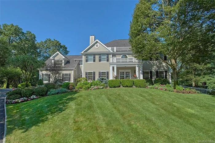 Immerse yourself in the luxury of this stunning, majestic 5-bedroom, 4 1/2 bath, 6, 495 sq ft Colonial, located in the prestigious Hardscrabble Lake neighborhood within the renowned Chappaqua School District. PLEASE NOTE HOA is $600 YR NOT MONTH. This home is a masterpiece of design, featuring a spacious, sun drenched open floor plan accented by high ceilings, refined hardwood floors, walls of windows, and exquisite detailing throughout. As one enters, the expansive cathedral ceiling front foyer, they are introduced to the inviting spaces within this home. At the center of this elegant home is a substantial chef&rsquo;s kitchen, flooded with natural light, with breakfast area, top-of-the-line stainless steel appliances, an oversized center island, desk area, and custom white wood cabinetry. Easy access to a vast bluestone patio through the kitchen makes it perfect for seamless indoor-outdoor living and entertaining. This special home transitions seamlessly between formal and casual living spaces, ensuring comfort and luxury in every corner. The home offers a substantial 2, 105 sq ft walkout finished lower-level, which includes a fitness room, billiard room, and additional entertainment areas, complemented by a full bath. The home&rsquo;s private backyard is an idyllic retreat featuring meticulous perennial gardens, intricate stonework, and level play areas with probable pool site, ideal for outdoor gatherings. Storage is plentiful throughout the home, from walk-in closets to designated spaces. The property boasts a 3-car garage w/built in cabinetry for ample parking, private laundry room, whole house generator, whole house surround sound system, high pressure booster water system, full exterior irrigation system, outdoor lighting, and more. This thoughtfully designed home seamlessly integrates luxurious living with practical design, creating a sanctuary for both relaxation and functionality in one of Chappaqua&rsquo;s most sought-after communities. A must see!!