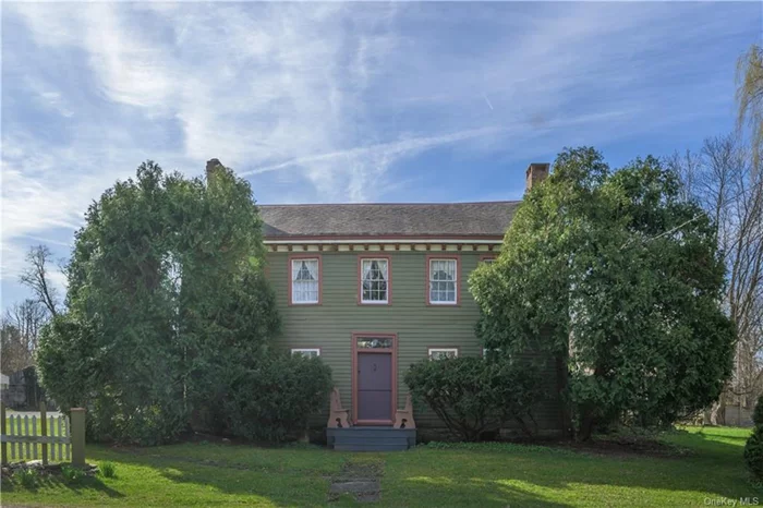 This historic 1780&rsquo;s Dutch Colonial home sounds like a dream! From the charming details to the lush surroundings, it&rsquo;s truly a unique find. The Koi pond with its waterfall and the stone patio with a gorgeous archway must create a magical atmosphere. And being walking distance to local amenities while still having the tranquility of a rural setting is a rare combination. The interior is just as enchanting, with the family room exuding brightness and warmth, perfect for both indoor and outdoor gatherings. The stone flooring with radiant heat sounds luxurious, and the pellet stove adds a cozy touch. It&rsquo;s wonderful how the space seamlessly flows into the kitchen, making entertaining a breeze. The dining room sounds like the heart of the home, with its beamed ceiling and wide-plank floors creating an authentic antique ambiance. And who wouldn&rsquo;t want to gather by the fireplace for celebrations? Upstairs, the bedrooms maintain the home&rsquo;s charm with wide plank flooring and built-ins for storage. The front hallway&rsquo;s versatility for crafting, office space, or a reading nook adds to the home&rsquo;s appeal. The barn ensemble offering additional space is a fantastic bonus, especially with its pre-existing business potential. Overall, this home seems like a treasure waiting to be discovered by its next owner. It&rsquo;s clear the current owners have cherished it, and it&rsquo;s exciting to think about the memories and adventures awaiting the new inhabitants.