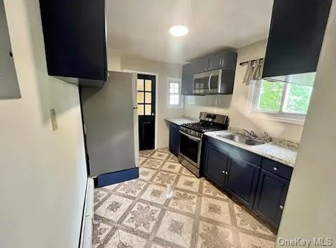 Amazing and bright one bedroom that lives like a two in a private home! Extra room for home office, nursery, possible second bedroom. Updated kitchen with stainless steel appliances and hardwood floors throughout.   Broker Fee 1 month rent.
